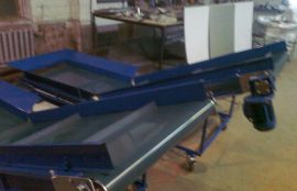 L-образные ленточные конвейеры для компании М-Пластика - фото 6