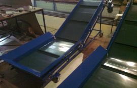 L-образные ленточные конвейеры для компании М-Пластика - фото 10