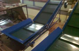 L-образные ленточные конвейеры для компании М-Пластика - фото 8